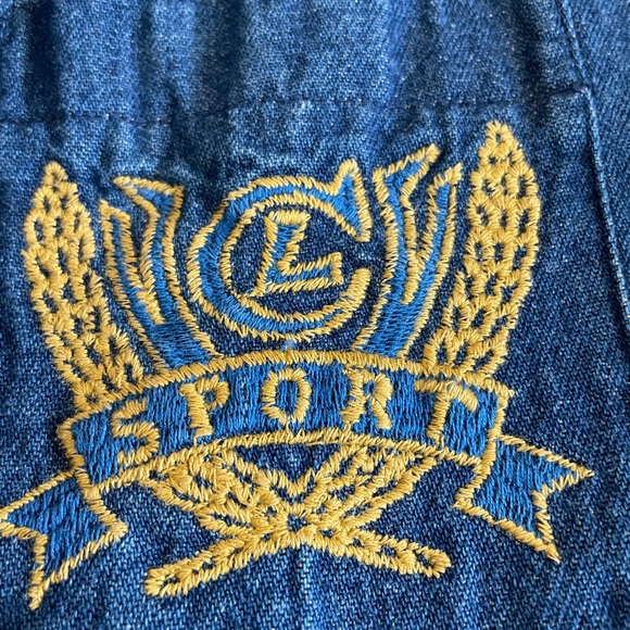 Vintage denim Liz Claiborne blazer - Picture 3 of 8